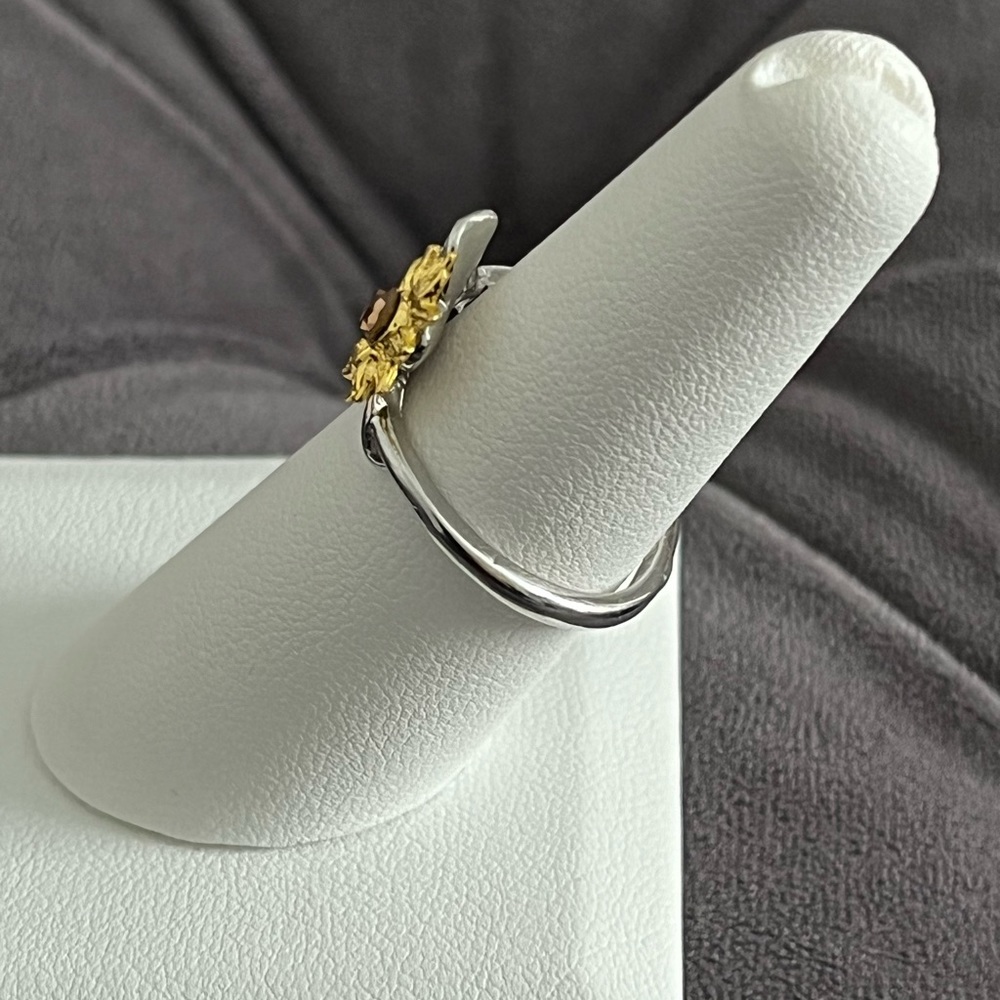 Sterling silver 🌻 ring - Picture 2 of 6